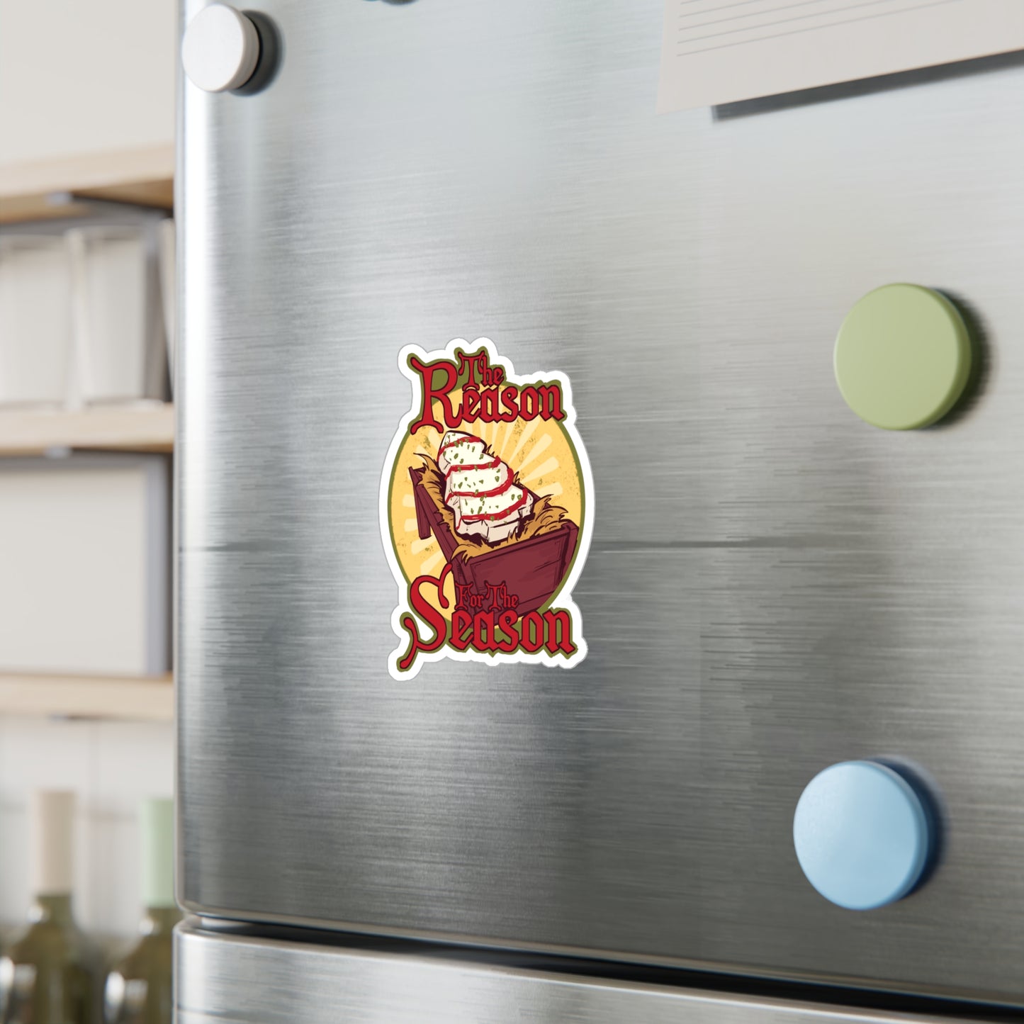 Holy Cake Kiss-Cut Vinyl Decal