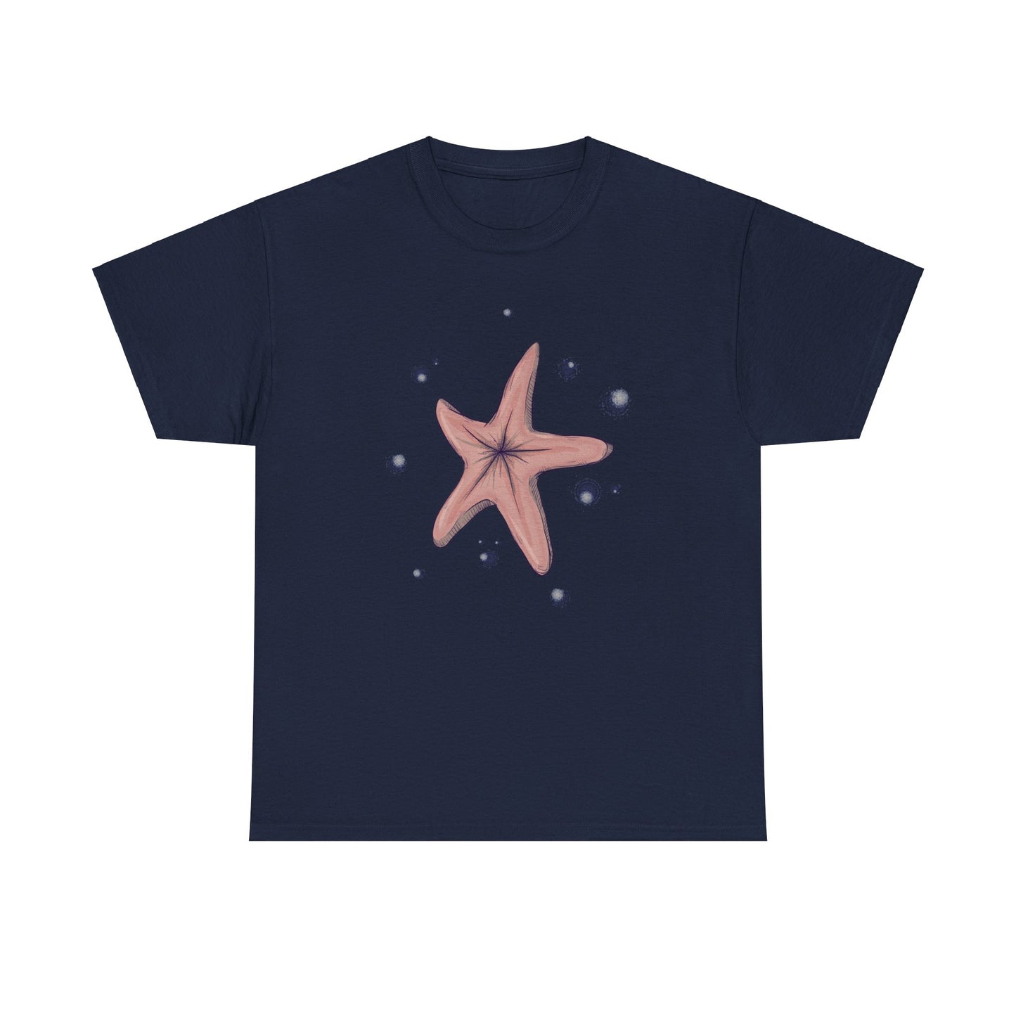 Chocolate Starfish Unisex Heavy Cotton Tee