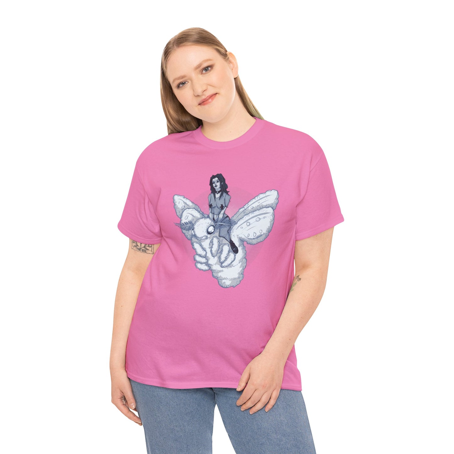 Goth On A Moth Unisex Heavy Cotton Tee