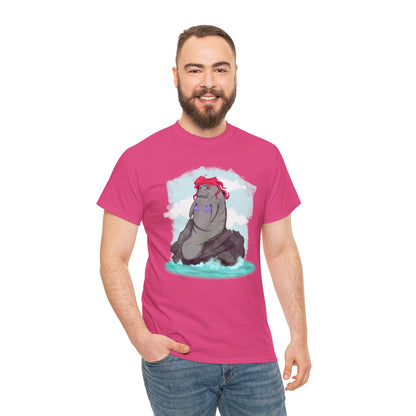 The Big Manatee Unisex Heavy Cotton Tee
