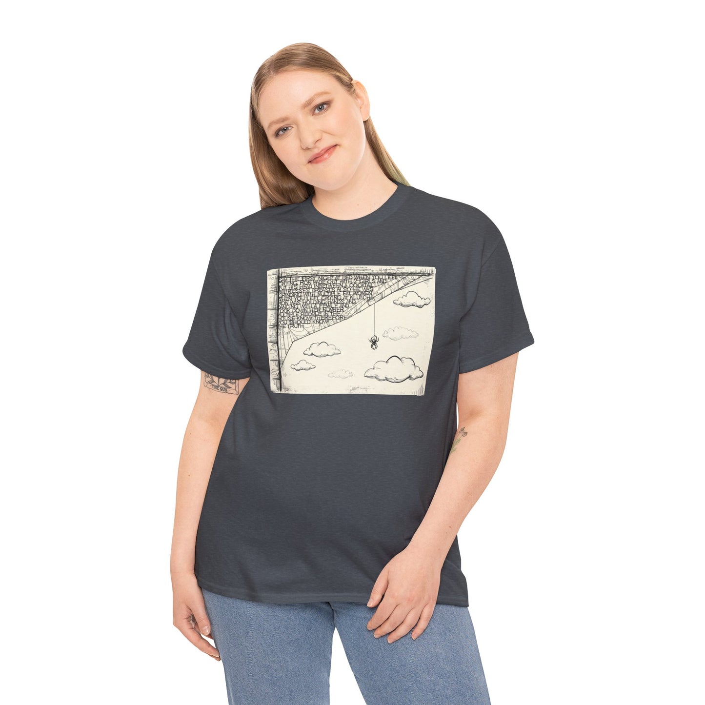 Jersey Spider Unisex Heavy Cotton Tee