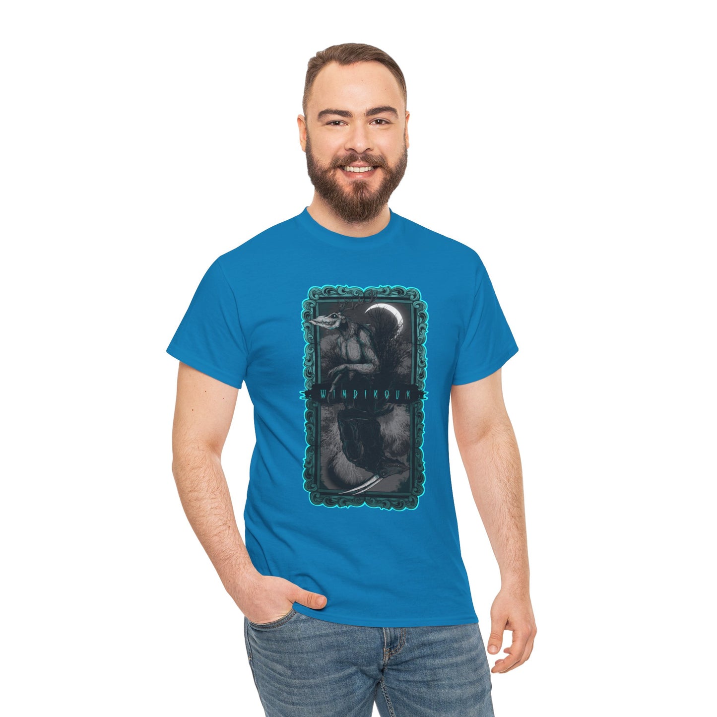 As Above So Below Wendigo Unisex Heavy Cotton Tee