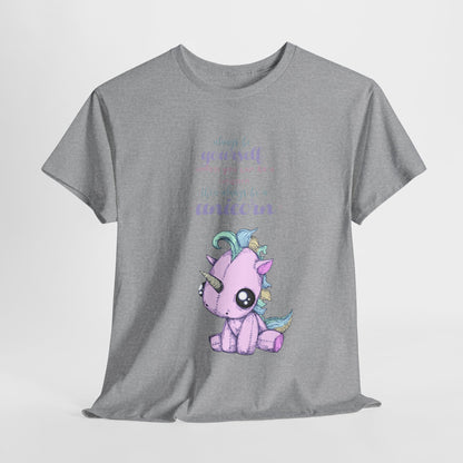 Be Yourself Unicorn Unisex Heavy Cotton Tee