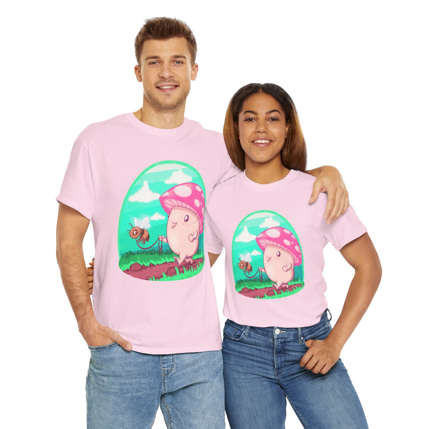 Bee Walk Unisex Heavy Cotton Tee