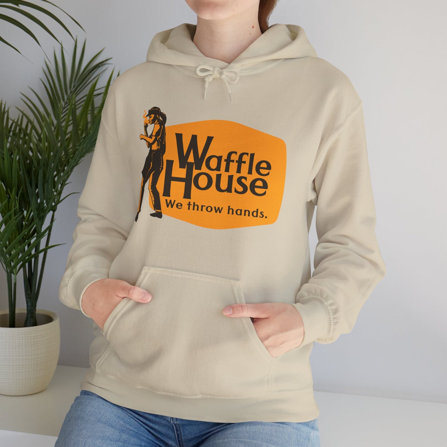 Waffle Barrel Unisex Heavy Blend Hooded Sweatshirt