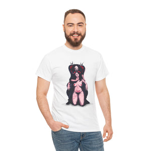 Deer Daddy Series 7: Daddy v Demoni  Unisex Heavy Cotton Tee