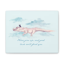 Never Give Up Canvas Gallery Wrapped Art Print