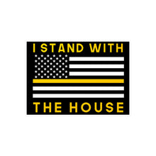 Thin Yellow Line Kiss-Cut Vinyl Decal