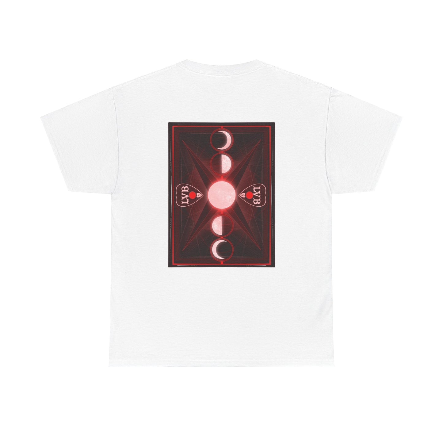 The Wendigo Tarot  (Front & Back Print) Unisex Heavy Cotton Tee