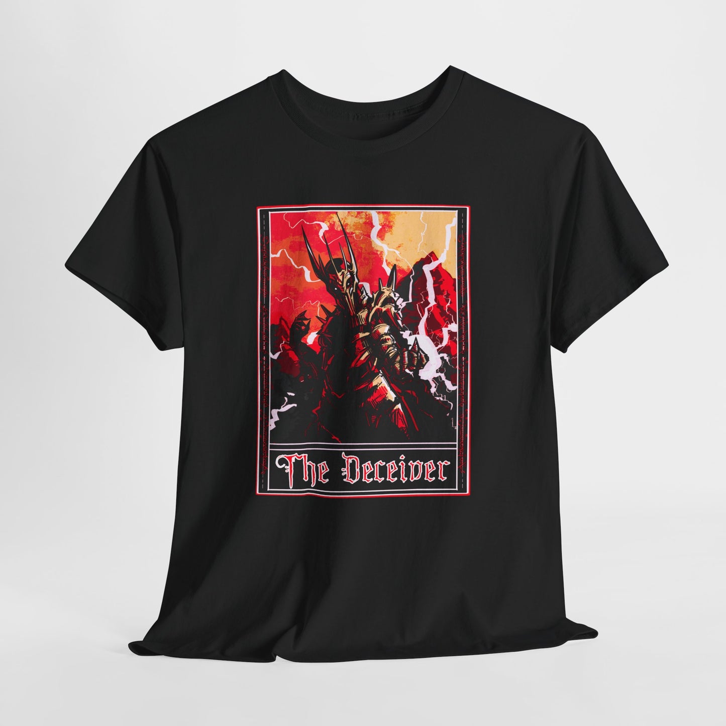 The Deceiver Tarot Unisex Heavy Cotton Tee