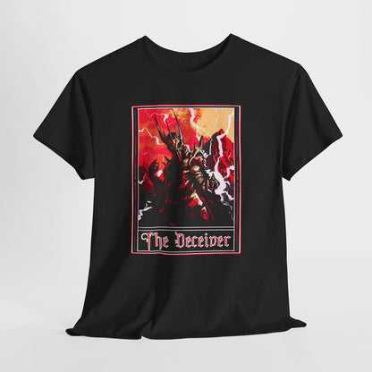 The Deceiver Tarot Unisex Heavy Cotton Tee
