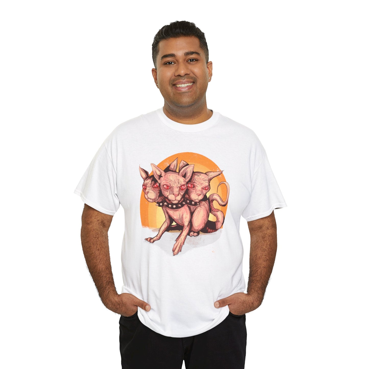 Purrberus Unisex Heavy Cotton Tee