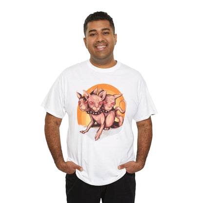 Purrberus Unisex Heavy Cotton Tee