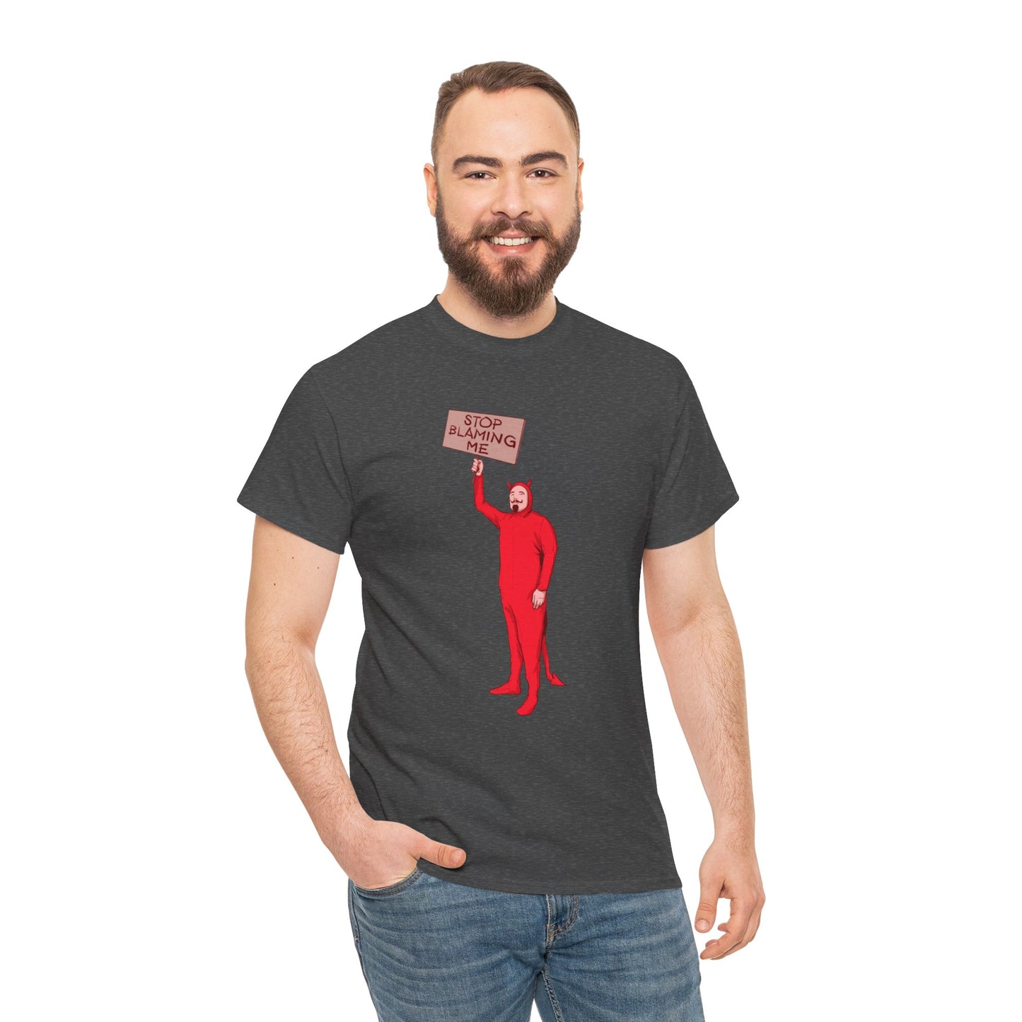 Satanic Scapegoat Unisex Heavy Cotton Tee