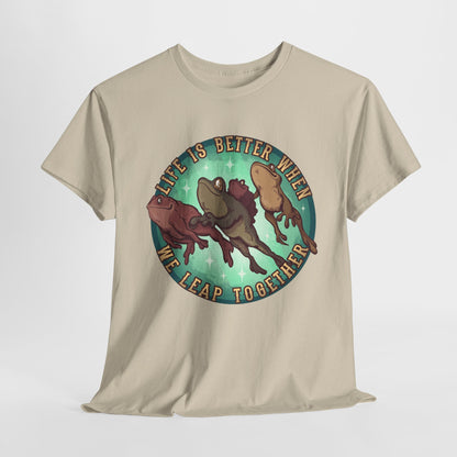 Life Is Better Unisex Heavy Cotton Tee