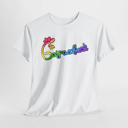 Gay Chicken Unisex Heavy Cotton Tee