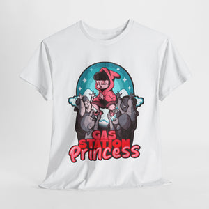 Gas Station Princess Unisex Heavy Cotton Tee