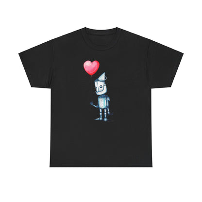 Tinman Gets A Heart Unisex Heavy Cotton Tee