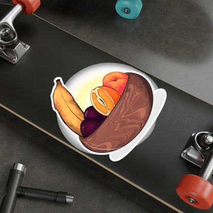 Adult Fruit Basket Kiss-Cut Vinyl Decal