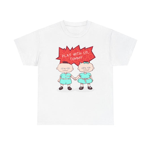 Play With Us Unisex Heavy Cotton Tee