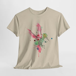 Hummingbird Skeleton Unisex Heavy Cotton Tee