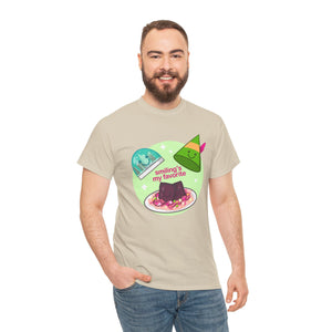 Smiling's My Favorite Unisex Heavy Cotton Tee