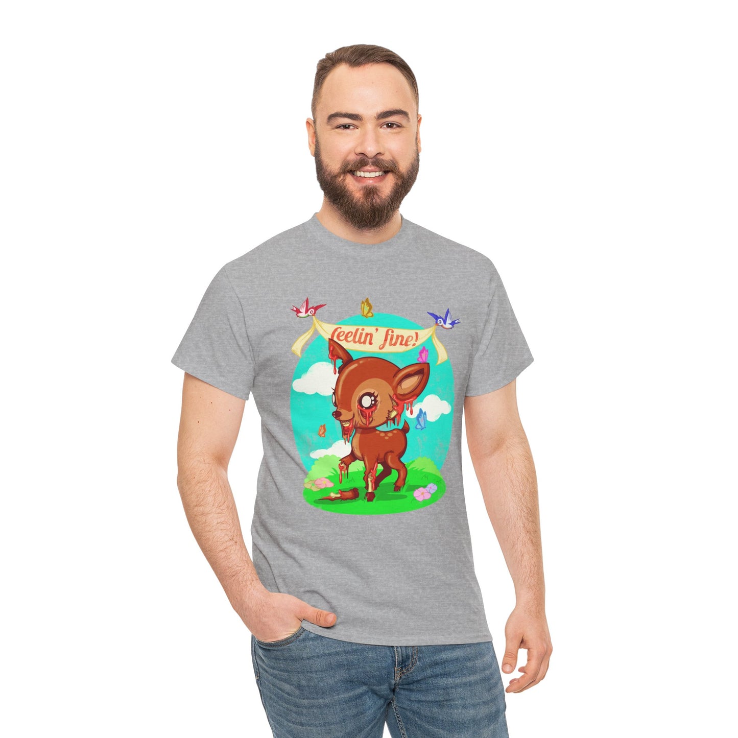 Feelin Fine Unisex Heavy Cotton Tee