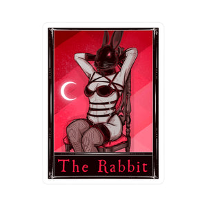 The Rabbit Tarot Kiss-Cut Vinyl Decal