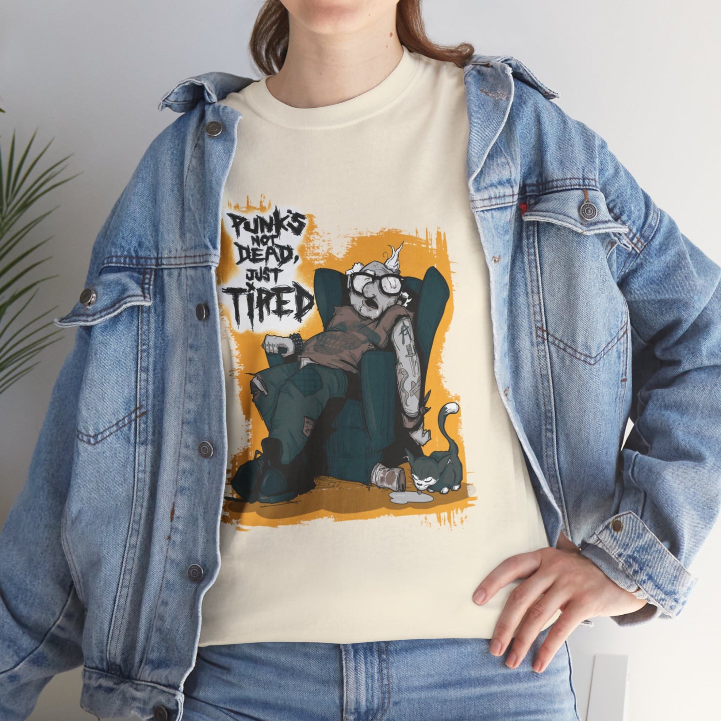 Old Punk Unisex Heavy Cotton Tee