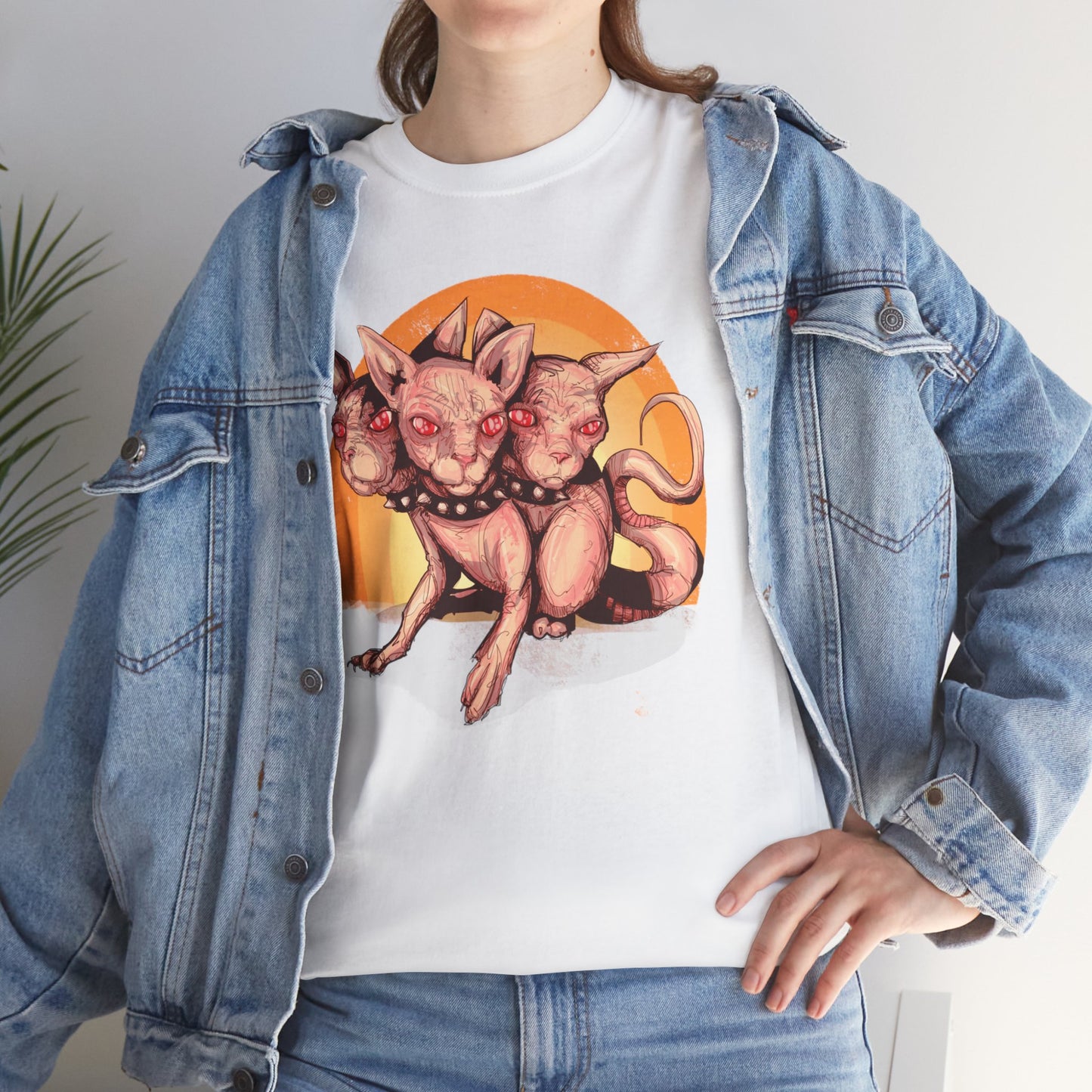 Purrberus Unisex Heavy Cotton Tee