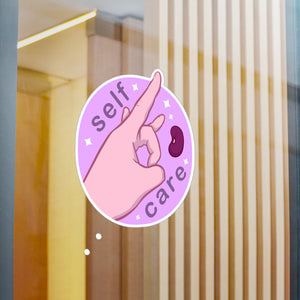 Self Care Kiss-Cut Vinyl Decal