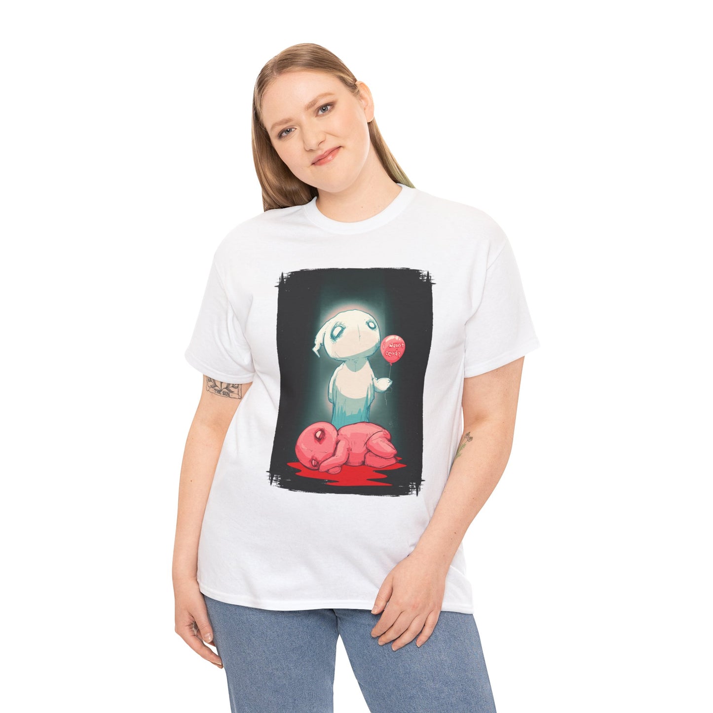 I Wasn't Ready Unisex Heavy Cotton Tee