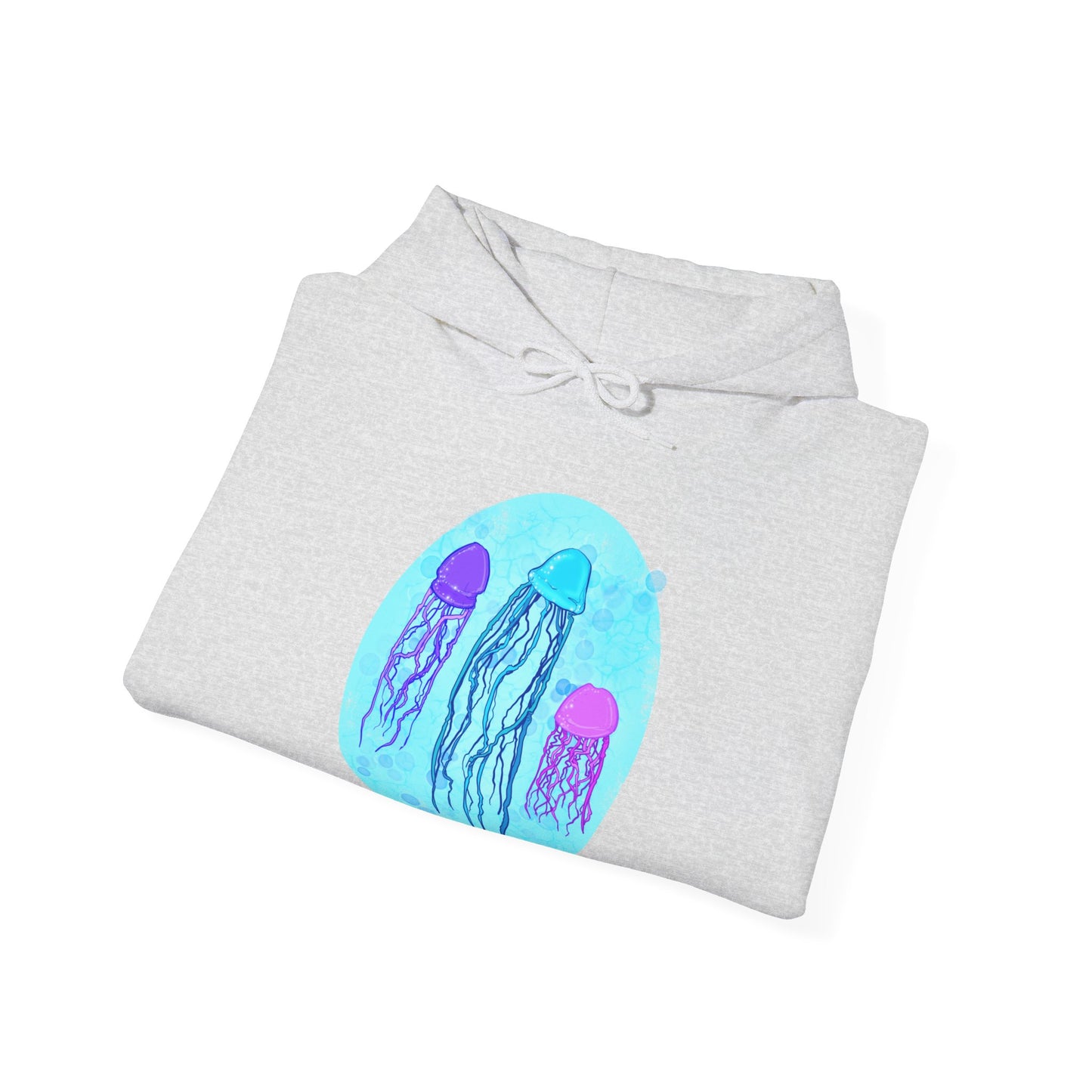Jellyfish Varieties Unisex Heavy Blend Hooded Sweatshirt