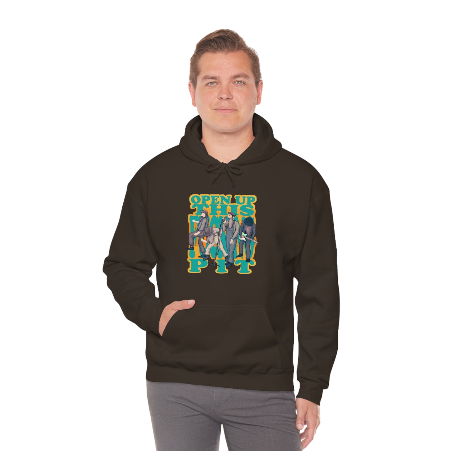 Soggy Metal Unisex Heavy Blend Hooded Sweatshirt