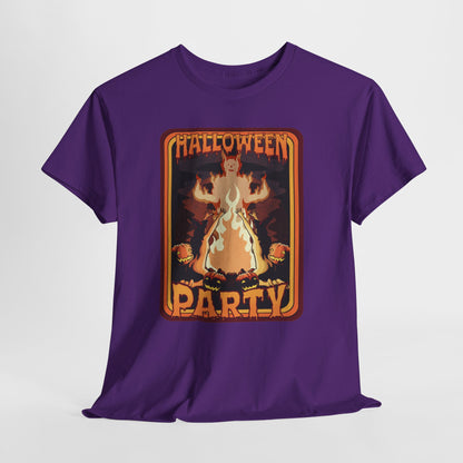 Halloween Party Unisex Heavy Cotton Tee