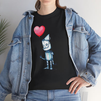 Tinman Gets A Heart Unisex Heavy Cotton Tee
