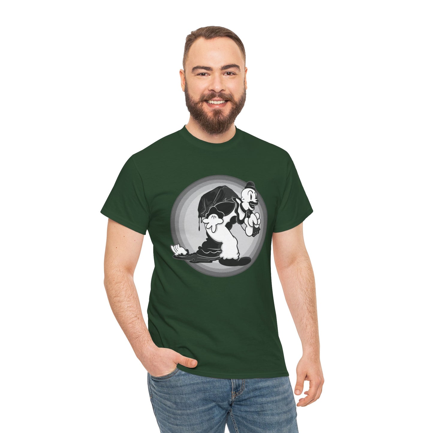Rubber Hose Art Unisex Heavy Cotton Tee