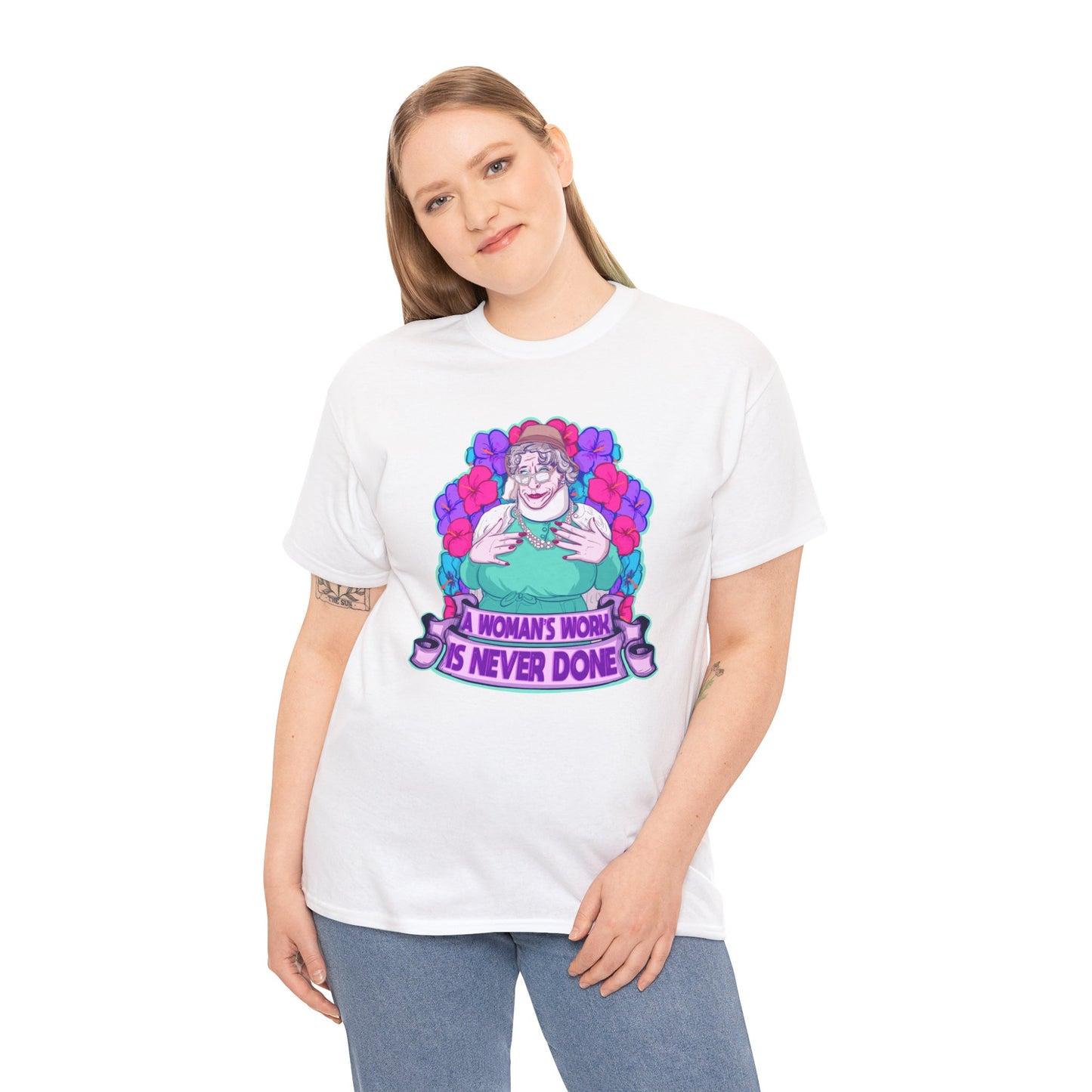 Auntie Nelda Unisex Heavy Cotton Tee