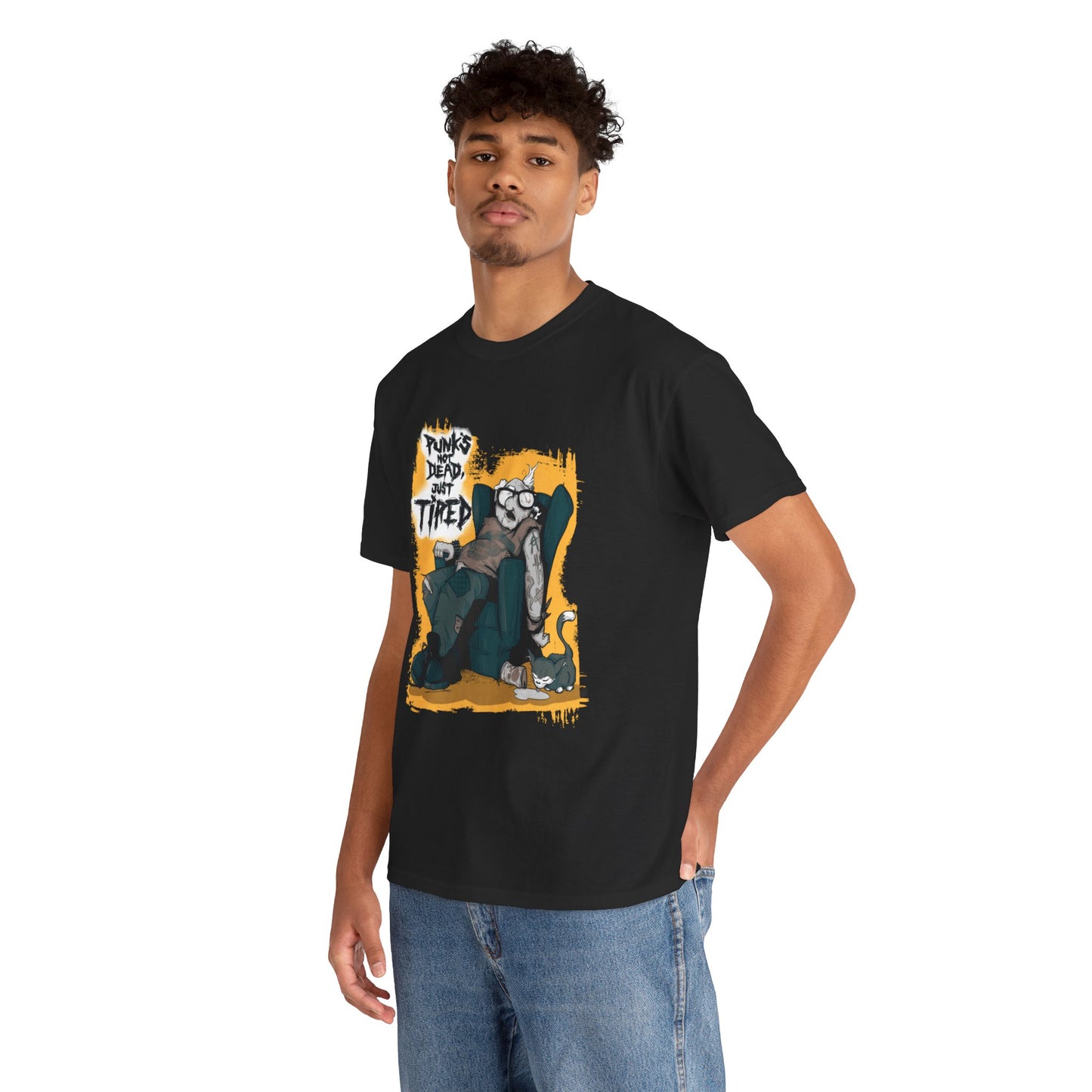 Old Punk Unisex Heavy Cotton Tee