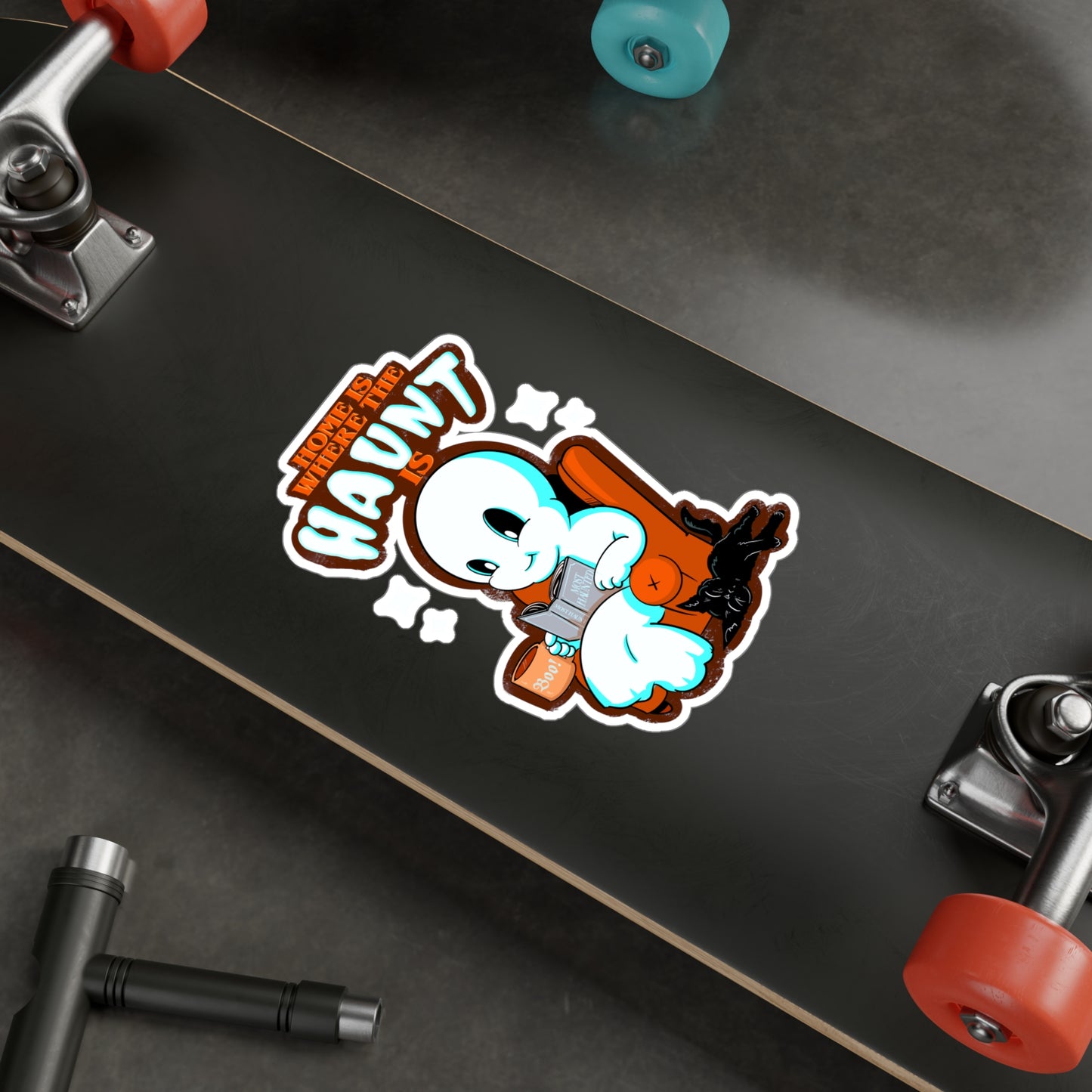 Home Is Where The Haunt Is Kiss-Cut Vinyl Decal