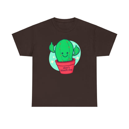 Don't Touch Me Unisex Heavy Cotton Tee