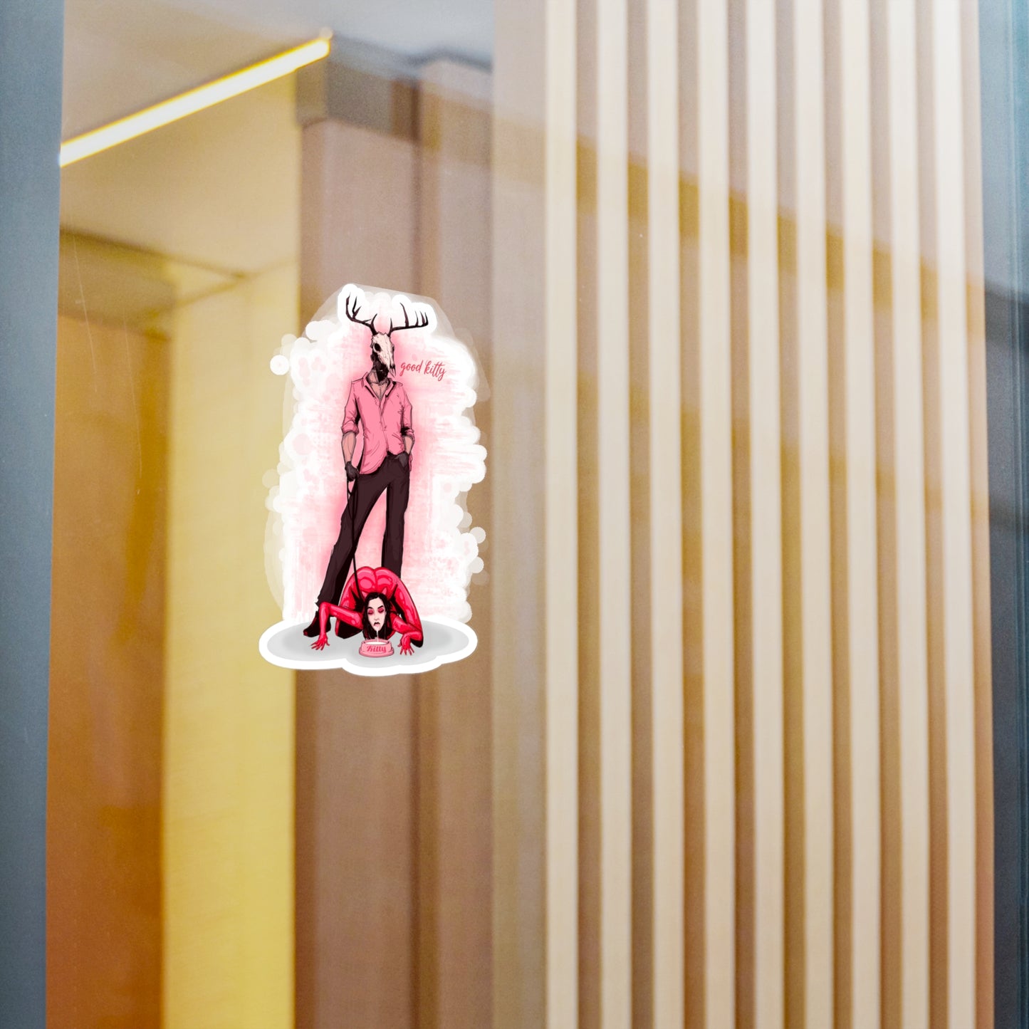 Deer Daddy Series 10: Good Kitty Kiss-Cut Vinyl Decal