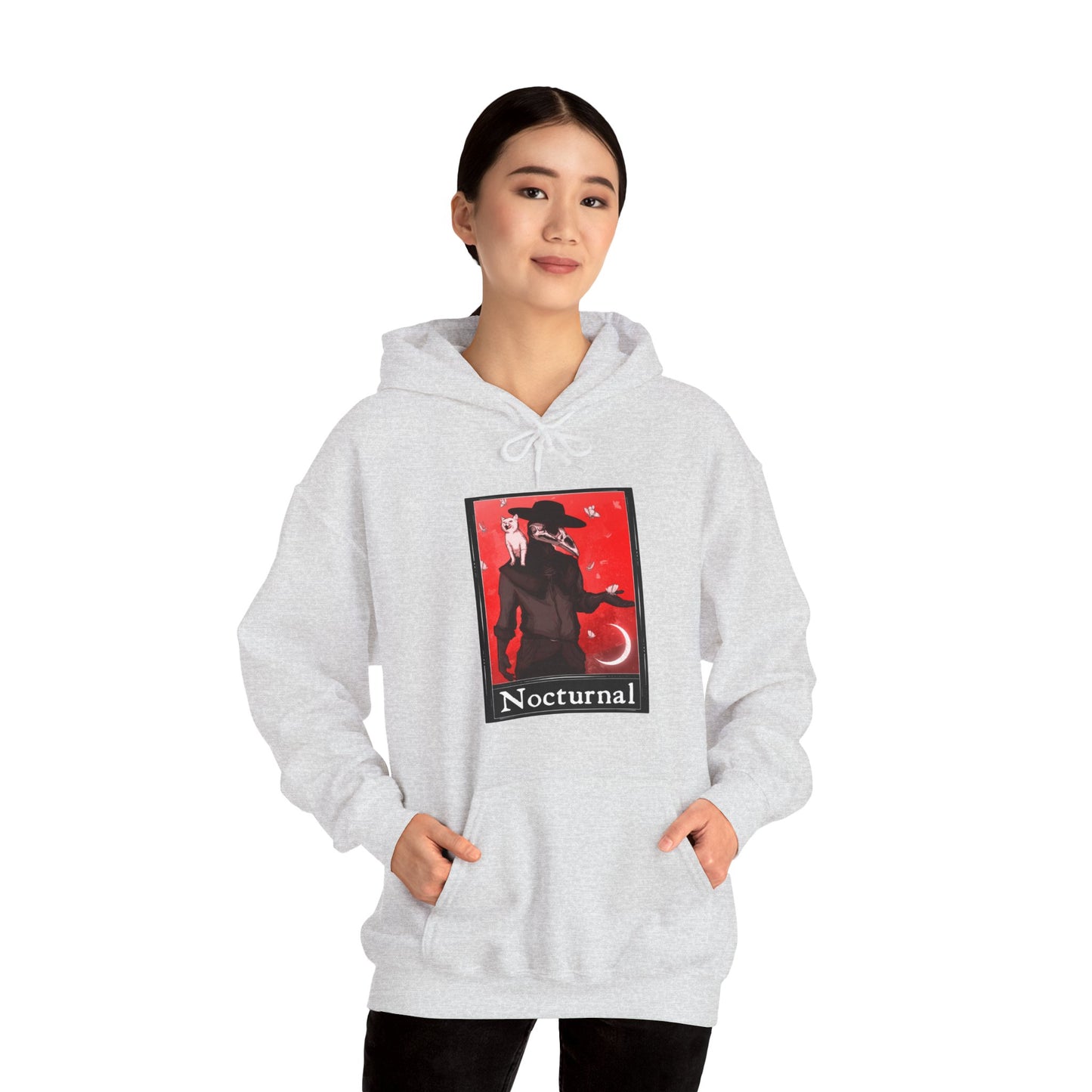 Nocturnal Tarot Unisex Heavy Blend Hooded Sweatshirt