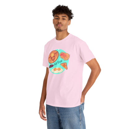 All Star Breakfast Unisex Heavy Cotton Tee