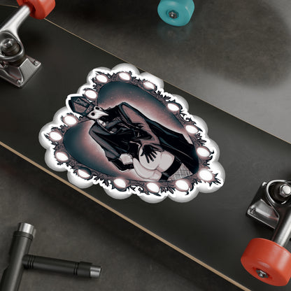 Forbidden Lust Kiss-Cut Vinyl Decal