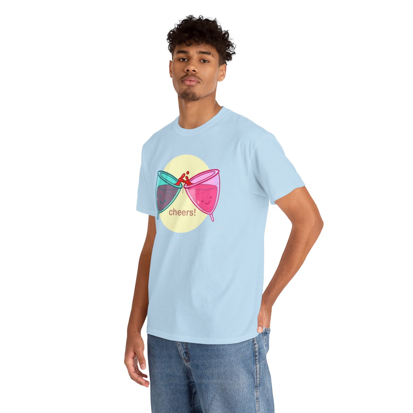 Cheers Unisex Heavy Cotton Tee