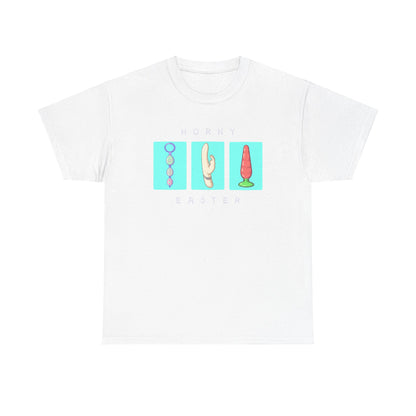 Horny Easter Unisex Heavy Cotton Tee