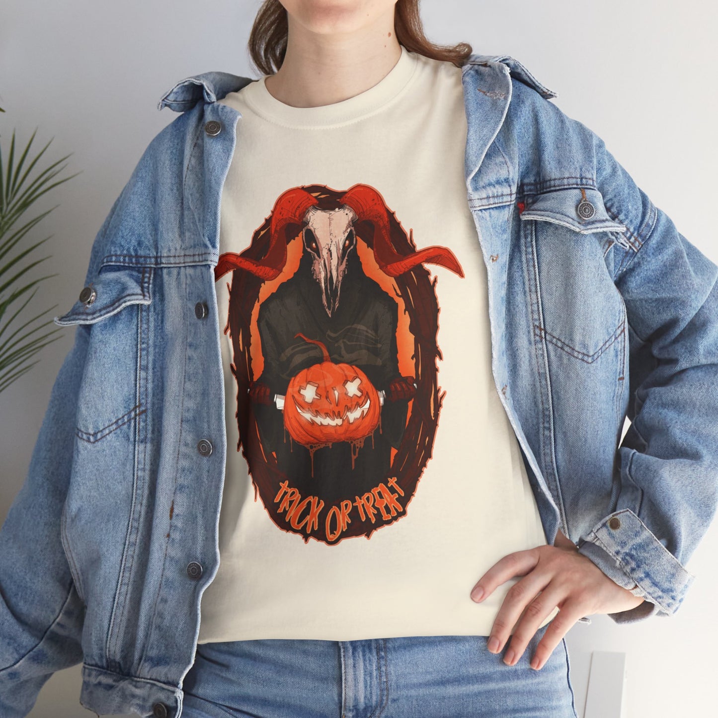 Trick Or Treat Unisex Heavy Cotton Tee