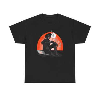 Plague Vacation Unisex Heavy Cotton Tee