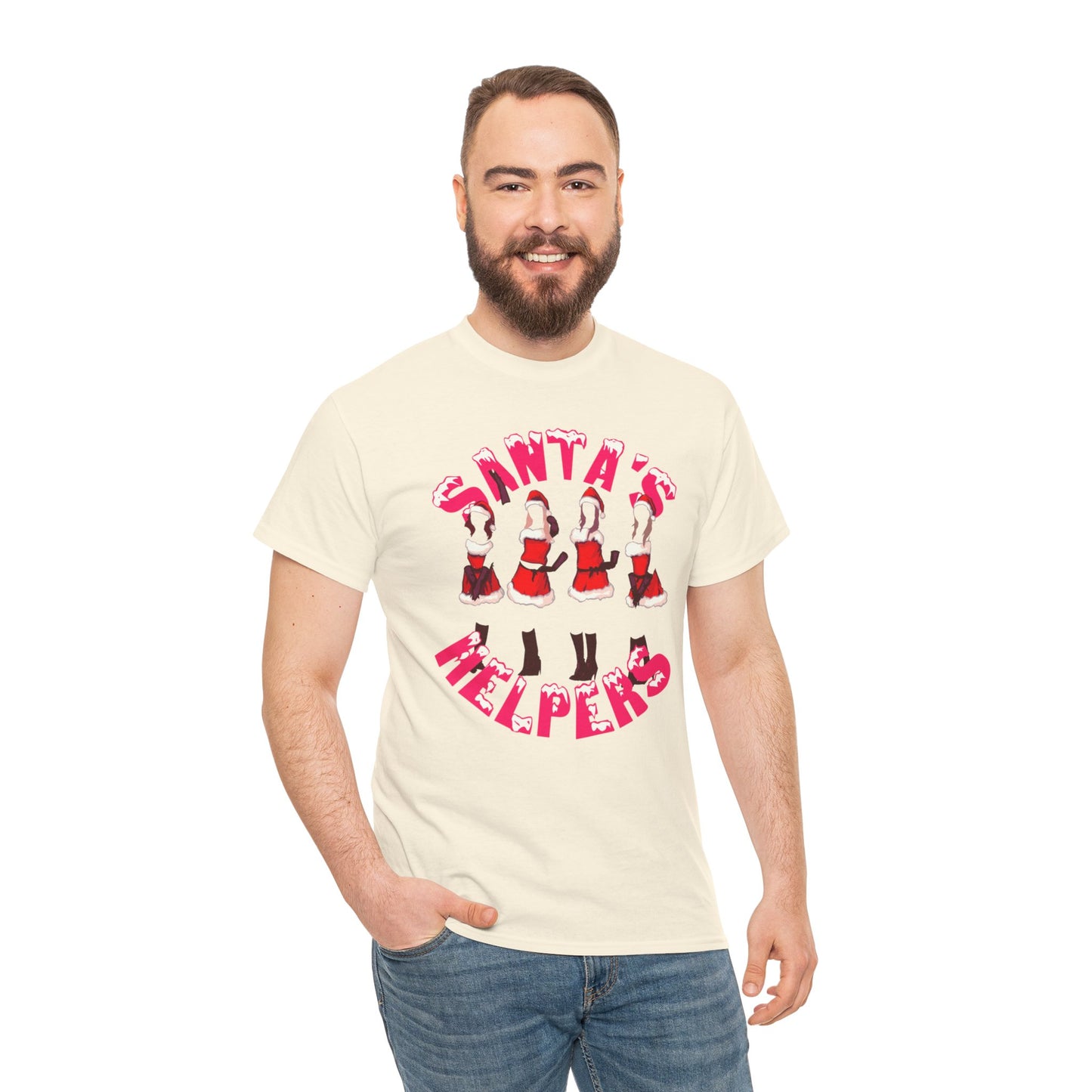 Santa's Helpers Unisex Heavy Cotton Tee